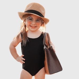 City Threads USA-Made Girls UPF 50+ One Piece Swimsuit - 1 of 4