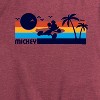 Women's - Disney - Mickey Sunset Pattern Short Sleeve Graphic T-Shirt - 2 of 4