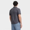 Men's Short Sleeve Poplin Shirt - Goodfellow & Co™ Aqua Blue - 2 of 3