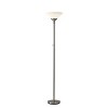 Aries Floor Lamp Gray - Adesso: Ambient Brushed Steel, High/Low Rotary Switch, ETL Listed - 3 of 3
