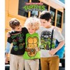 Nickelodeon Ninja Turtles T-Shirt (Sets) Michelangelo Leonardo Raphael Donatello TMNT Outfit Costume Tee Toddler Birthday to Kids Clothes - 2 of 4