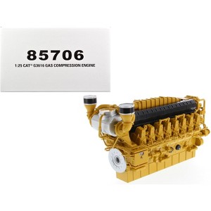 CAT Caterpillar G3616 Gas Compression Engine "High Line" Series 1/25 Diecast Model by Diecast Masters - 1 of 4