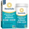 Renew Life Adult Ultimate Care Probiotic, 100 Billion CFU Per Capsule, 12 Strains, Potent Shelf Stable Probiotic; Gluten, Dairy, Soy Free; 30 Capsules - 2 of 4