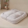 CAVINAS Double Bean Bag Chair, Foldable Sofa Bed with Adjustable Position, Cloud Couch for Living Room, Bedroom - 2 of 4