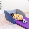 ECR4Kids Naptime Privacy Partition, Blue/Grey, 5-Pack - 4 of 4