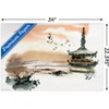 Trends International China Landscape with Pagoda Unframed Wall Poster Prints - 3 of 4