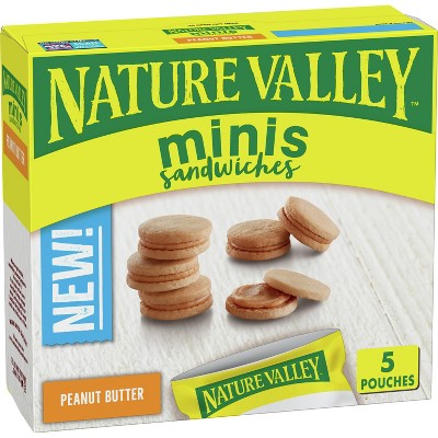 Nature Valley Mini Sandwiches Peanut Butter - 5oz/5ct