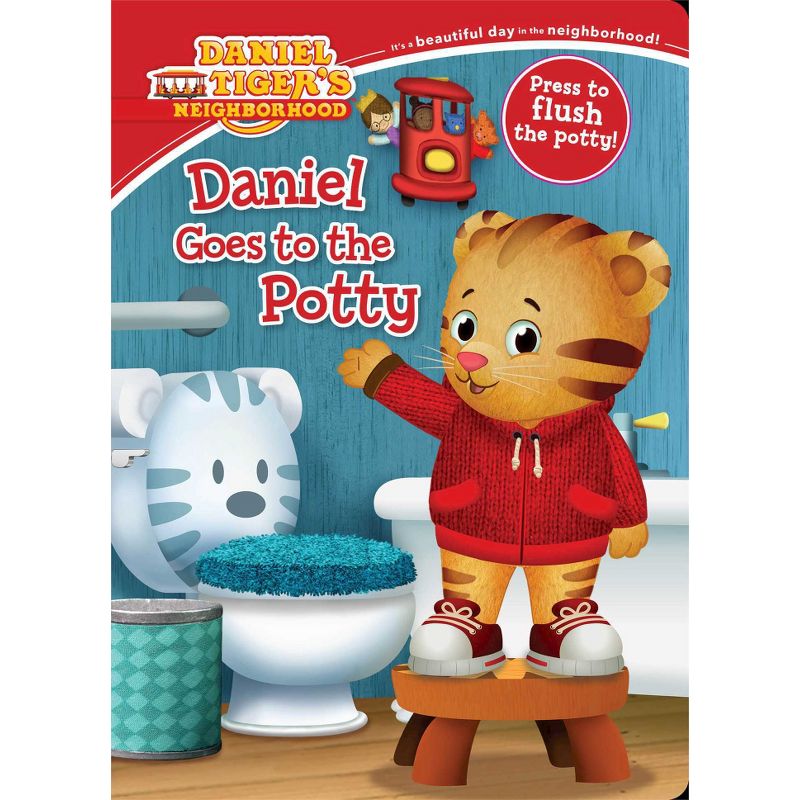 Daniel Goes to the Potty by Maggie Testa (Board Book), 1 of 2