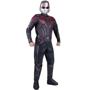 HalloweenCostumes.com Medium  Men  Adult Ant-Man Qualux Costume | Marvel Costumes, Gray/Black/Red - 1 of 4