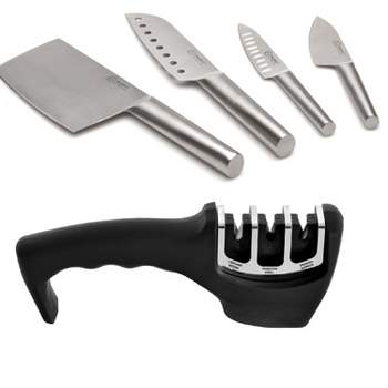 BergHOFF 5Pc Kitchen Knife Set, Sharpener