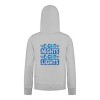 Everyday Kids Hanukkah Collection “Eight Nights Eight Lights” Zip Up Hoodie – Holiday Sweatshirt - 4 of 4