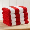 100% Cotton Cabana 4 Pack Beach Towels - Great Bay Home - 3 of 4