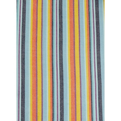 Colorful Cotton Fiesta Stripe Table Runner with Tassels