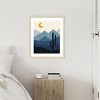 Amanti Art Desert Life Night by XYZ Studio Wood Framed Wall Art Print - 4 of 4