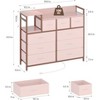 Jojoka Modern TV Stand with Built-in Charging Station - 3 of 4