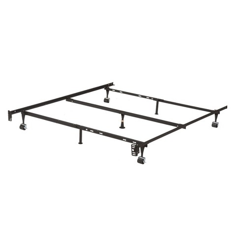 Kings Brand Furniture | Twin/Full/Queen Adjustable Metal Bed Frame (Center Support) - image 1 of 4