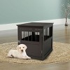 FURNIinspire Pet Crates and Houses, Indoor Pet Fence for Safety, Adjustable Width for Utility, Dog Fence, 39.7"*17.7"*21" - 2 of 4