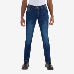 CULTURA Men's Saddle Stitch Jeans - 1 of 4