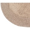 Double Ruffle Collection Cotton Ruffle Pattern Tufted Set of 2 Bath Rug Set - Home Weavers - 3 of 4