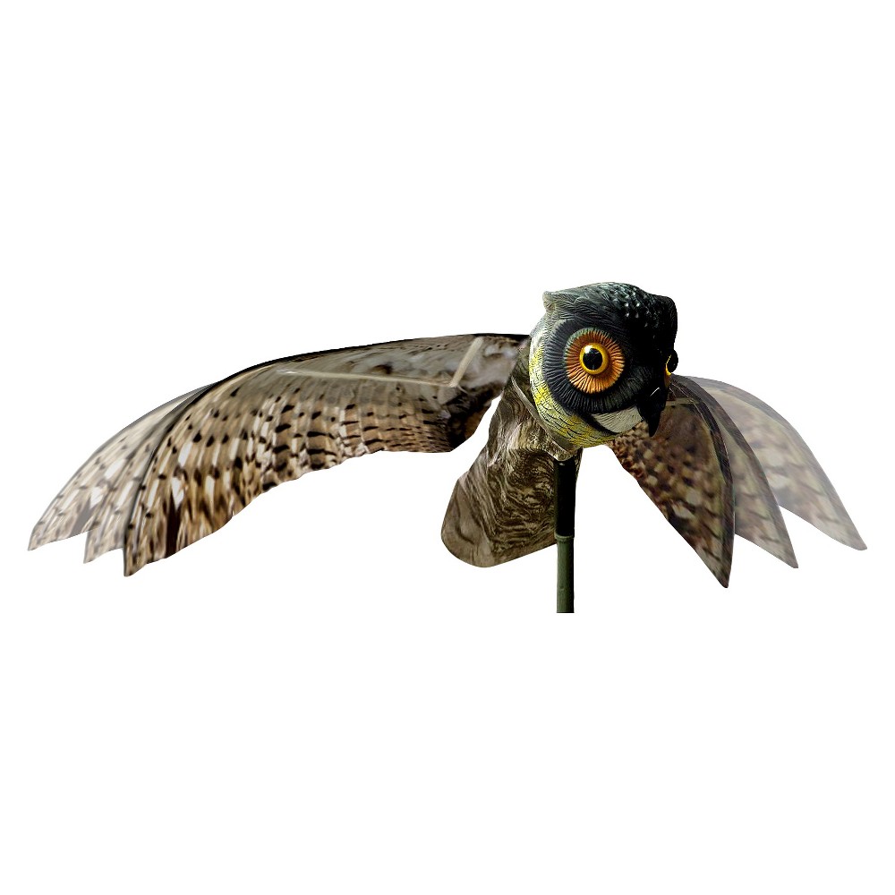 Photos - Garden & Outdoor Decoration Prowler Owl Decoy - Bird-X: Outdoor Rodent Deterrent, Pest Control Barrier