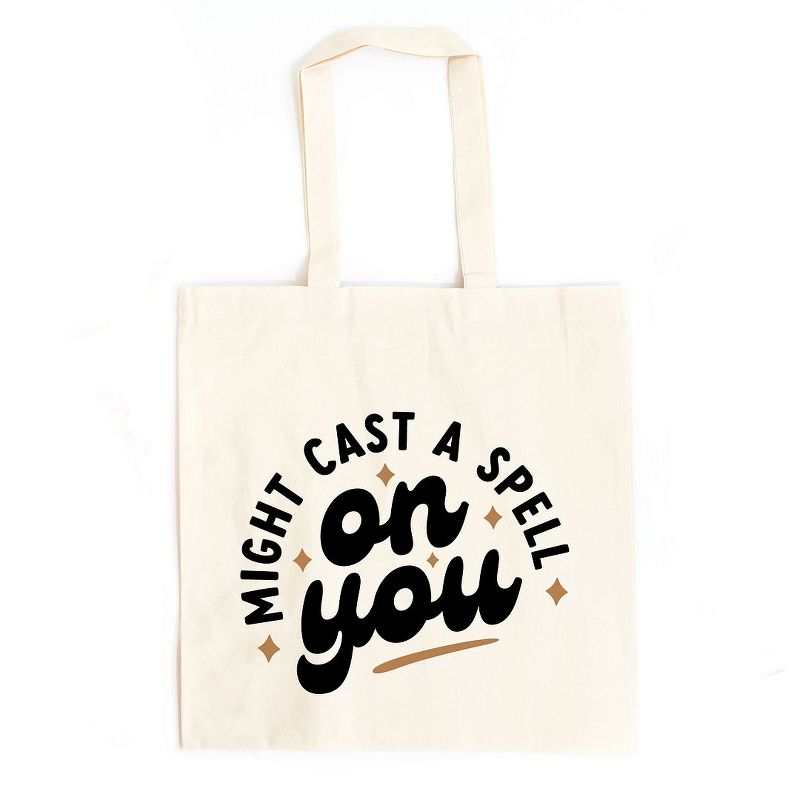 City Creek Prints Might Cast A Spell On You Canvas Tote Bag - 15x16 - Natural, 1 of 3