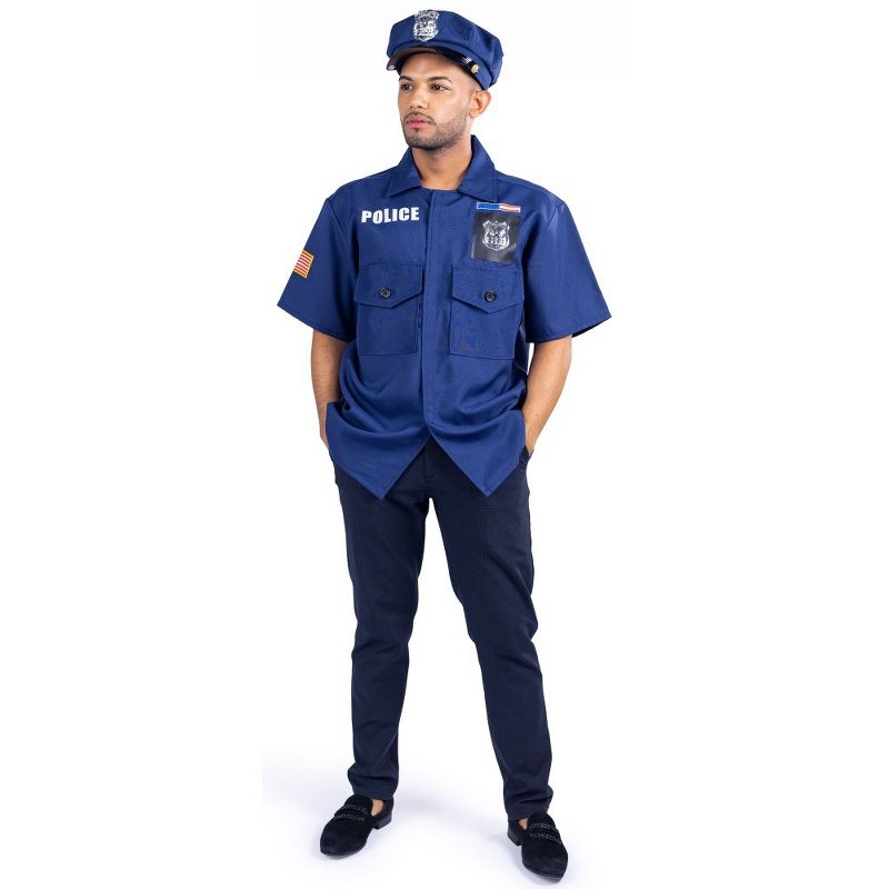 Dress Up America Police Officer Costume for Adults - One Size, 1 of 4