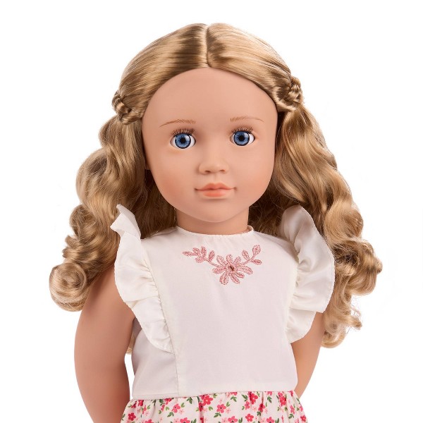Muñeca Our Generation Kelsie de 18" cantante country con guitarra rosa como accesorio 6