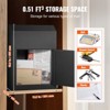 VEVOR Through The Door Key Drop Box, Heavy Duty Steel Through the Door Mailbox with 1.8" 12" Key Lock, 12x6x16" Mail Drop Box, Black - 4 of 4