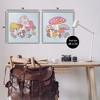 Stupell Industries Groovy Floral Mushrooms, 24" x 24" - 3 of 4