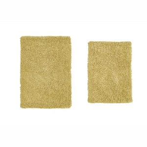 Fantasia Bath Rug Collection Cotton Shaggy Pattern Tufted Set of 2 Bath Rug Set - Home Weavers - 1 of 3