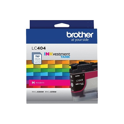 Brother LC404 Magenta Standard Yield Ink Cartridge Prints Up to 750 Pages (LC404MS)