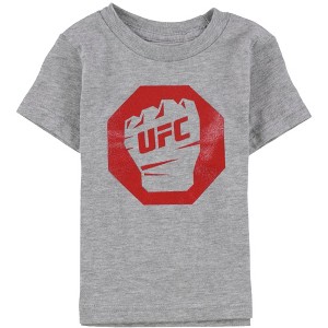 UFC Boys Fist Inside Logo Graphic T-Shirt, Grey, 18 mos - 1 of 1