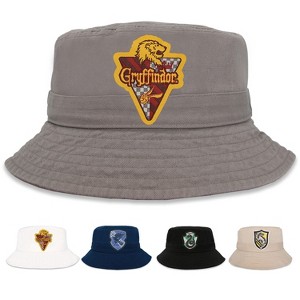 Harry Potter Bucket Hat for Kids, Boy and Girl Sun Hat Ages 4-7 Years 100% Cotton for Summer Teen Youth Beach Hat - 1 of 4