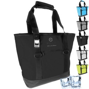 Enthusiast Gear Soft Sided Cooler Tote – Collapsible Waterproof with Side Pocket - 20 Cans - 1 of 4