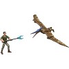 Jurassic World Rebirth Dr. Loomis & Pteranodon Figures Pack, Movie Accurate 3.75-inch Scale - 3 of 4