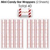 Big Dot of Happiness Jolly Santa Claus - Christmas Party Candy Favor Sticker Kit - 304 Pieces - 3 of 4