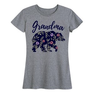 Women's - Instant Message - Grandma Bear Short Sleeve Graphic T-Shirt - 1 of 4