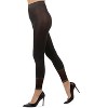 Memoi Women's Spunky Herringbone Fashion Footless Tights - 2 of 4