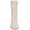Memoi Women's Cable Knit Lounge Sock - 2 of 4
