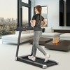 SuperFit  Folding Electric Treadmill Compact Walking Running Machine w/APP Control Speaker - image 2 of 4