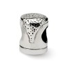 Black Bow Jewelry Sterling Silver Beer Stein Bead Charm - 2 of 4