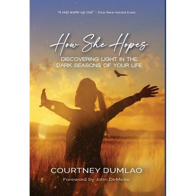 How She Hopes - Large Print by  Courtney A Dumlao (Hardcover)