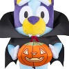 Gemmy Bluey in Vampire Costume Halloween Greeter, Multi - 3 of 3