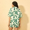 Women's Palm Leaf Print Cover Up Shirt - Shade & Shore™ Multi - 2 of 4