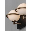 Maxim Lighting Revolve 2 - Light Vanity in  Black/Gold - 3 of 4