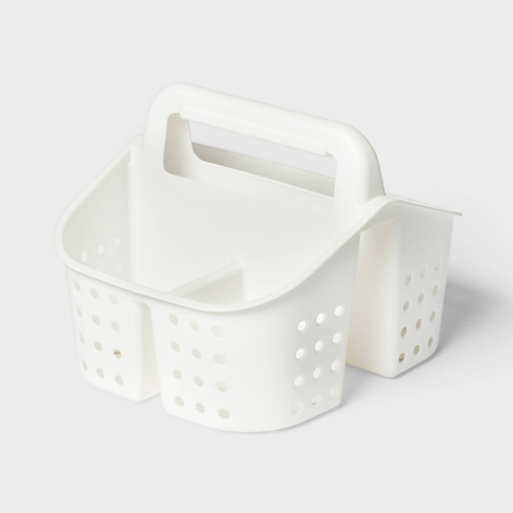 Shower Caddy White - Room Essentials™: Polypropylene Bath Organizer for College Dorm Essentials