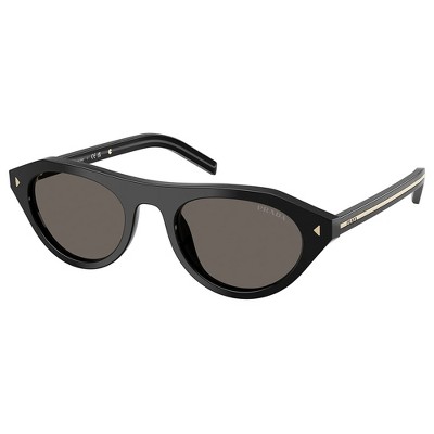Prada PR B15S 16K731 Womens Irregular Sunglasses Black 51mm