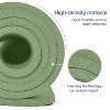 Gruper Thick Yoga Mat Non Slip, Large Size 72" L x 32" W x 0.6" TH, Premium Exercise & Fitness Mat with Carrying Strap and Bag, Workout Mats for Home - 4 of 4