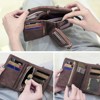 BEAFUP Womens Bifold Wallets,RFID Blocking Leather Wallet with 15 Card Slots and ID Window & Zipper Coin Purse for Daily Use,Commuting - 4 of 4