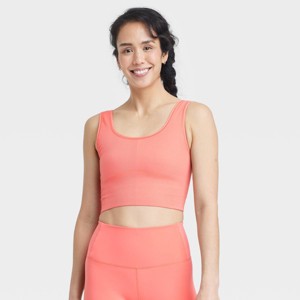 Women's Seamless Cropped Tank Top - All In Motion™ - 1 of 4